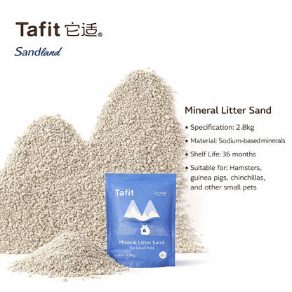 Tafit Hamster Sandbath Bathing Sand For Small Pets