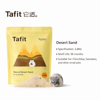 Tafit Hamster Sandbath Bathing Sand For Small Pets