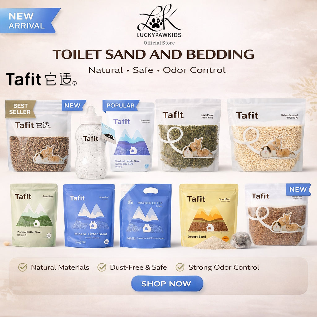 Tafit Hamster Sandbath Bathing Sand For Small Pets