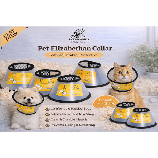Elizabethan Collar / E Collar / Dog Cone / Cat Cone / Cone Collar