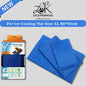 Pet Cooling Ice Mat For Dog Cat Cooling Pad Activated Cold Gel