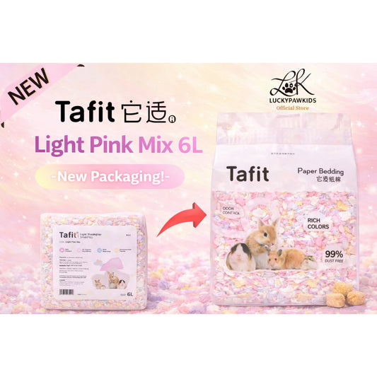 Tafit Hamster Paper Bedding / Tail Tale Hamster Bedding 99% Dust Free / Wood Pulp Bedding For Small Pets Aspen Shaving