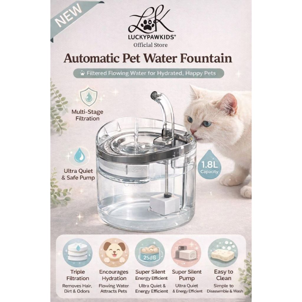 Pet Water Dispenser Automatic Cycle Intelligent Constant Temperature Cat And Dog