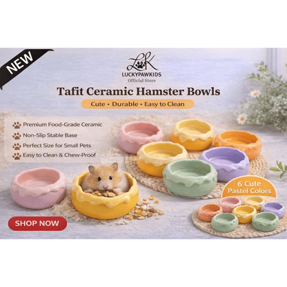 Tafit Hamster Ceramic Bowl